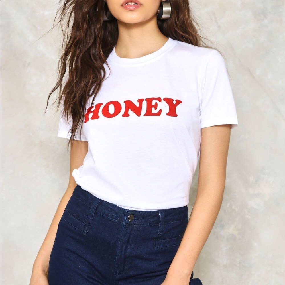 Nasty Gal “Honey” t shirt